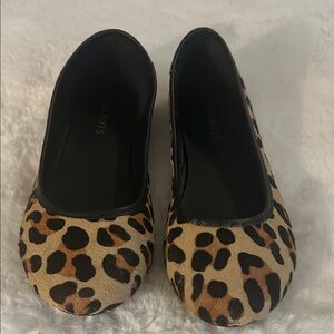 Leopard Print Women's Flats Talbots in good condition.